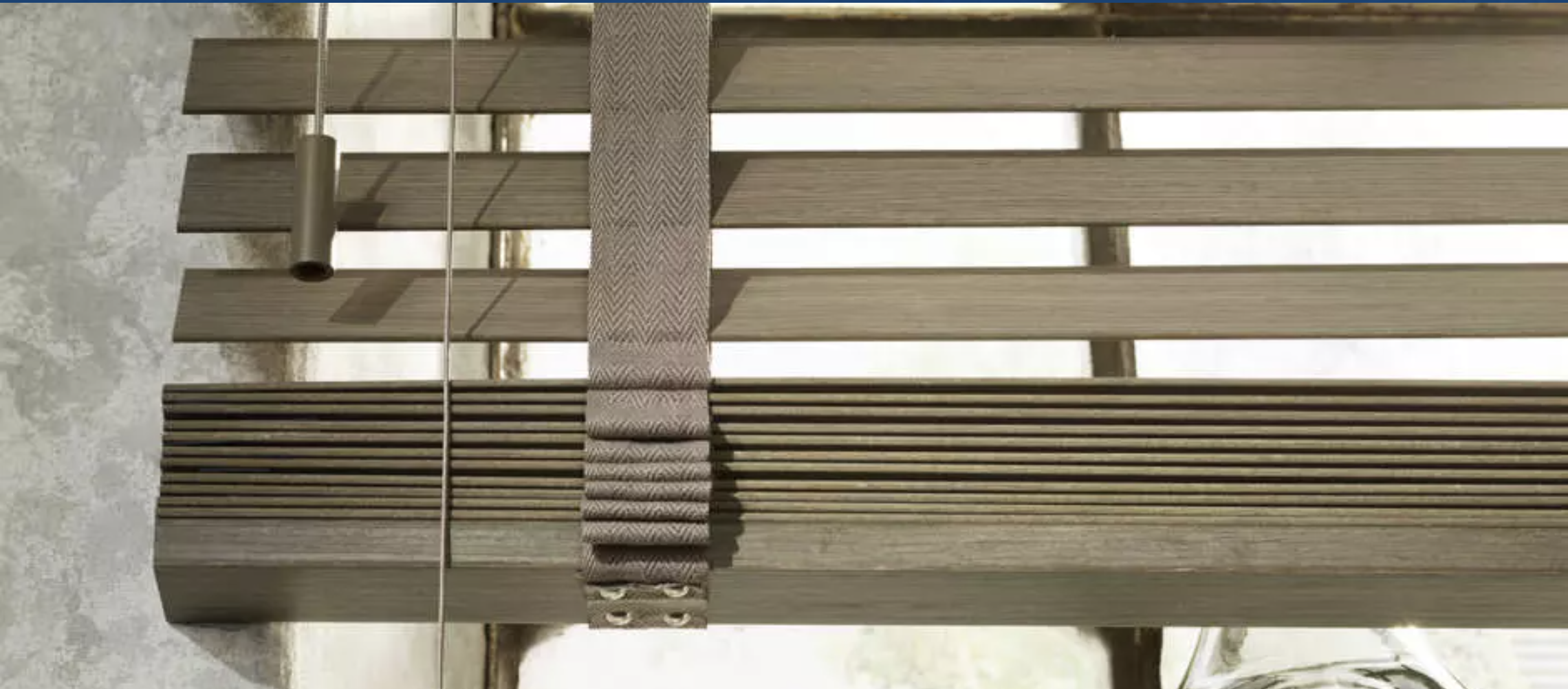 Natural wooden blinds enhancing living spaces